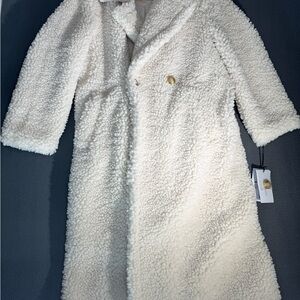 UGG “Gertrude” Cream Teddy Jacket Size 10(S)